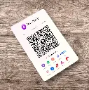 Phone pay & Google pay Qr pvc card